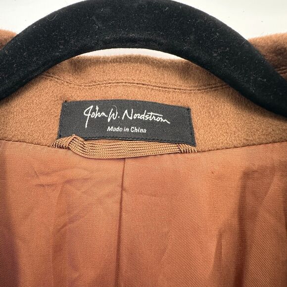 Loro Piana John W Nordstrom Mens Storm System Wool Overcoat 40R Brown Italian - Picture 7 of 9